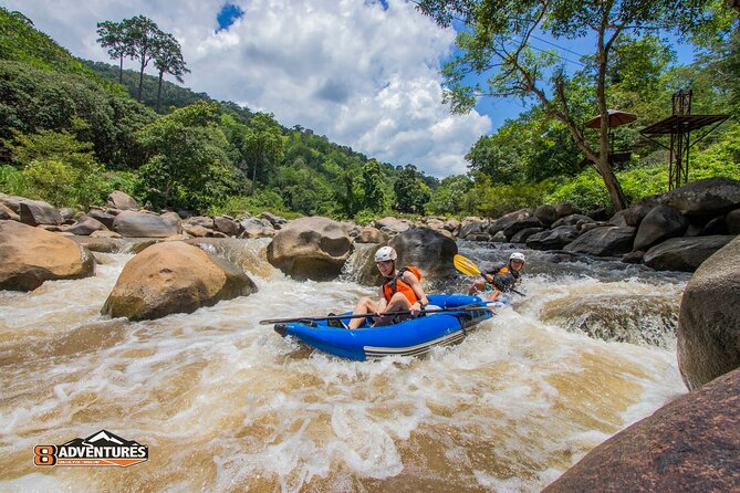 10KM Inflatable Kayaking Adventure - 8:00am Pickup and the Ride to 8Adventures Camp