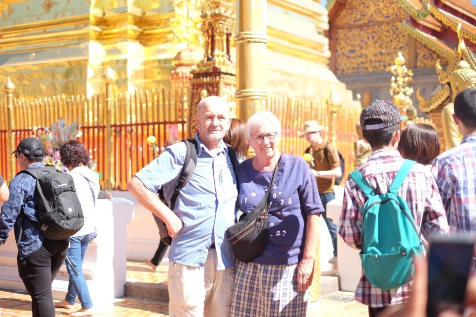 4-Hour Doi Suthep & Hmong Hill Tribe Village from Chiang Mai - The view from the terrace: how to plan for photos and atmosphere