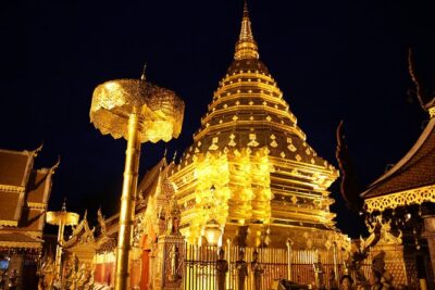 Best seller!! Amazing Night tour, Doi Suthep + Wat umong - Top Must visit! - Hotel Pickup, Small-Group Reality, and What to Expect in Transit