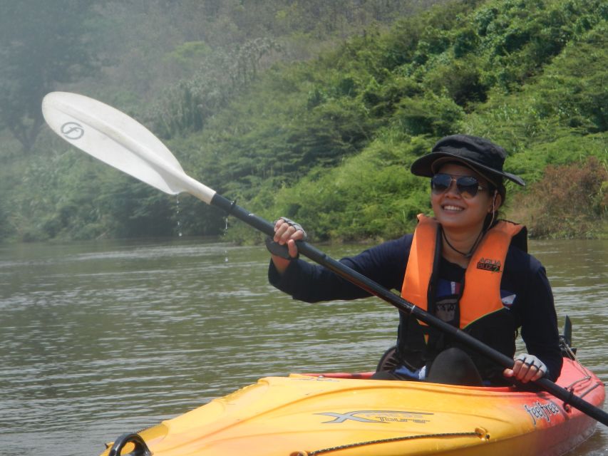Chiang Mai: 15 km Leisure River Kayaking at Mae Ngat forest - Your kayak day starts with control: instructions, practice, and choosing single vs double