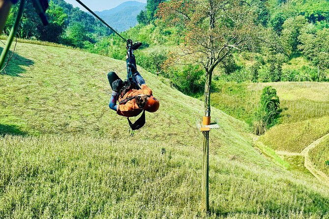 Chiang Mai 3 in 1 Zipline, Elephants and Sticky Waterfall - Lunch that helps the day stay fun (not just “fuel”)