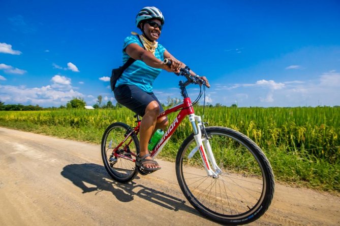 Chiang Mai Active E-bike Countryside Ride - Rajapruek Royal Park: Twin Temples, Big Waterfall Areas, and a Garden Break