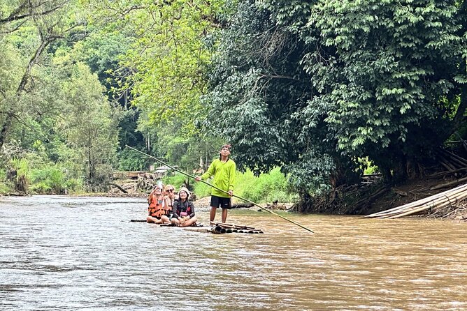 Chiang Mai Adventure ATV Secret Waterfall and Bamboo Rafting - Stop 2: The secret waterfall swim and picnic tea break