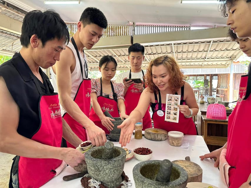 Chiang Mai: Asia Scenic Thai Cooking School - The open-air cooking session: what you’ll do at your station