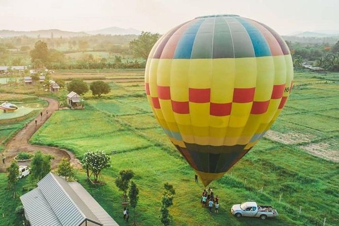 Chiang Mai Balloon Adventure: Classic Basket Balloon Ride - What you do (and see) after landing: champagne breakfast and certificates