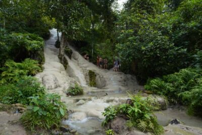 Chiang Mai: Bua Thong Sticky Waterfall & Huge Cave & Buffet - Bua Tong Cave: the 245-step climb and a legend told by your guide