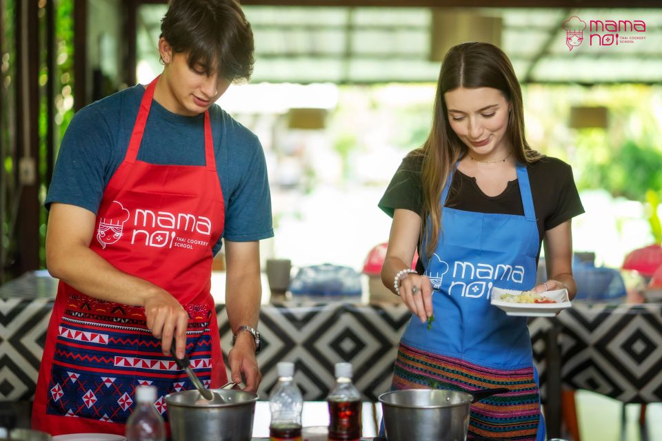 Chiang Mai: Cooking Class with Organic Farm at Mama Noi - The Taste Test: Sitting Down to Eat Your Own Thai Meal