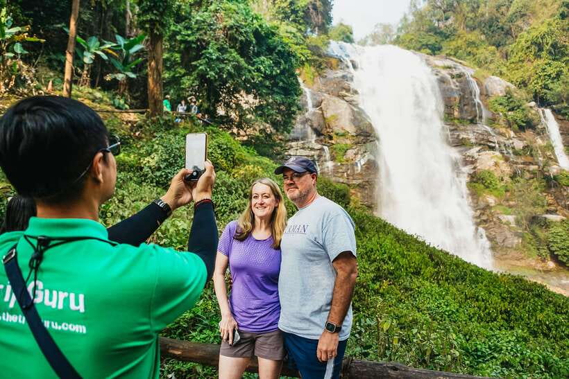 Chiang Mai: Doi Inthanon National Park Eco-Friendly Tour - Wachirathan Waterfall: 80 meters of power and the rainbow gamble