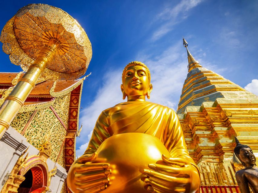 Chiang Mai: Doi Suthep and Wat Umong Enchanting Evening Tour - Golden Pagoda ceremony and Chiang Mai at night