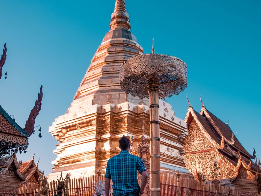 Chiang Mai: Doi Suthep and Wat Umong Enchanting Evening Tour - Logistics: timing, dress code, and what to bring