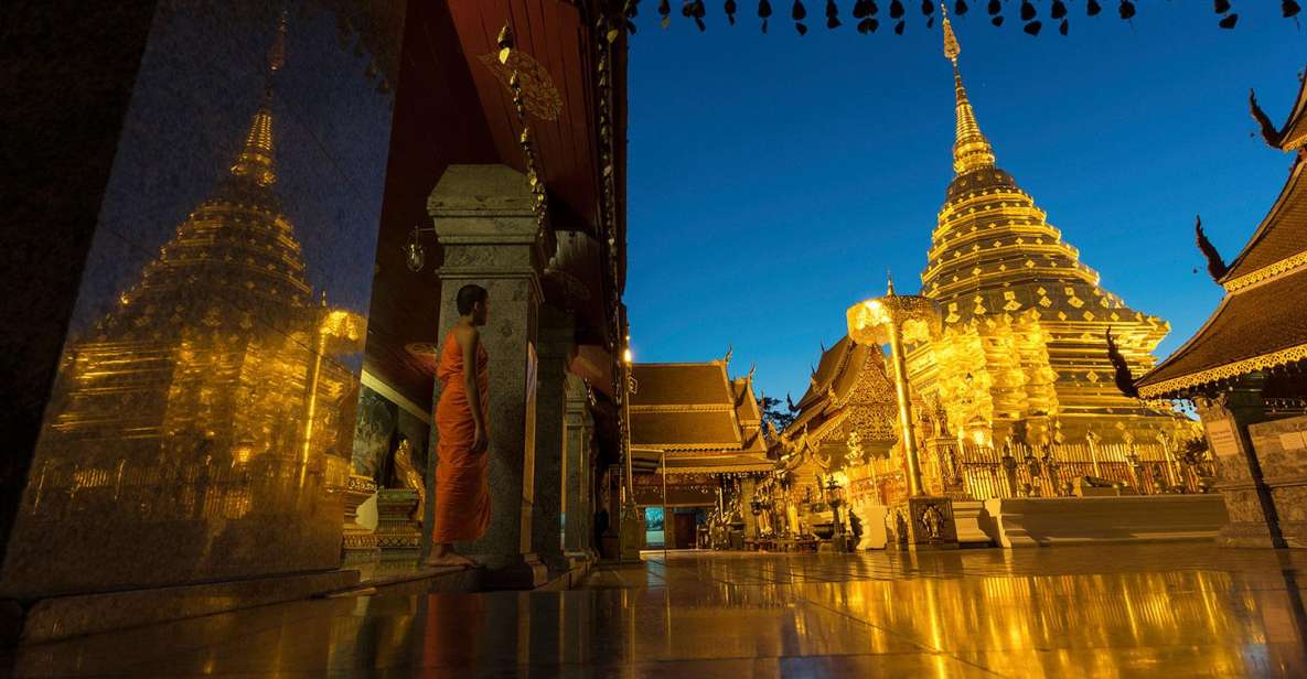 Chiang Mai: Doi Suthep & Wat Umong Twilight Tour with Pickup - Key moments to look forward to