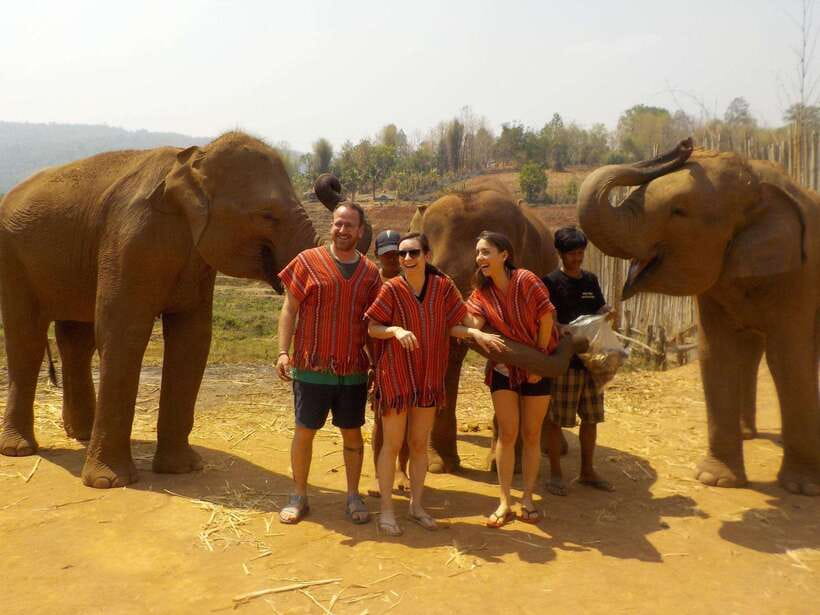 Chiang Mai: Elephant Sanctuary Local Hill Tribe Caretakers - Lunch at the sanctuary: included Thai food, no extra hunt