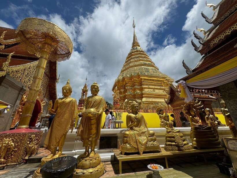 Chiang Mai: Elephant Sanctuary, Monk Trail & Doi Suthep Tour - Temples and elephants in one packed, well-paced day