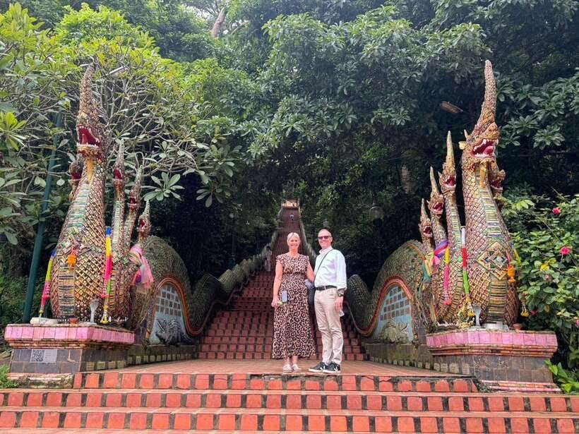 Chiang Mai: Elephant Sanctuary, Monk Trail & Doi Suthep Tour - Thai lunch after elephants: what’s included and what to expect