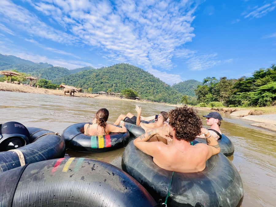 Chiang Mai Half-Day Adventure: River Tubing & Waterfall - Saa Gee Waterfall Slide and Jungle Pools: Wet-Fun With Support
