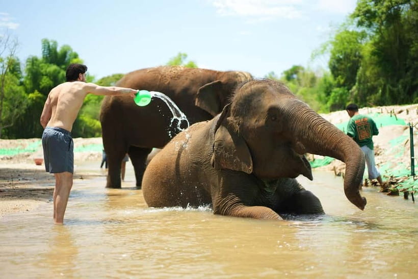 Chiang Mai: Jungle Jumbo Elephant Sanctuary with Waterfall - The Thai village intro: a quick culture hit before the jungle