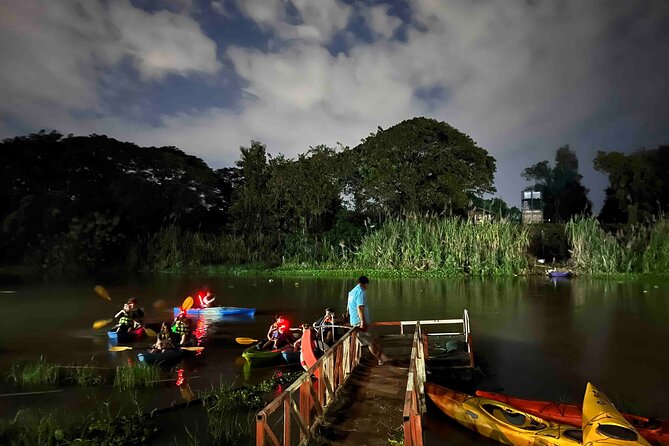 Chiang Mai: Kayak Under the Stars – 6 km to the Heart of the City - The 6 km Night Light Paddle: Trees, Homes, and Glowing Bridges