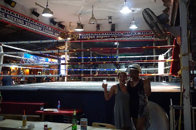 Chiang Mai Muay Thai Boxing Live at Thapae Stadium - Food, drinks, and the small-stadium vibe