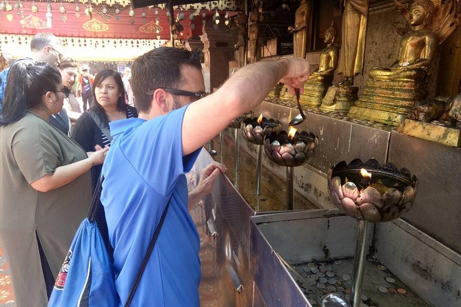 Chiang Mai Private Tour with Tea Plantation, Karen Village, Doi Suthep - Wat Phra That Doi Suthep: Mountain Views and Temple Time