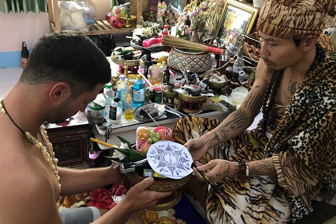 Chiang Mai Sak Yant Tattoo By Ajarn Tu - Ajarn Tu, Plus Guides Mai, Mind, and Ohm