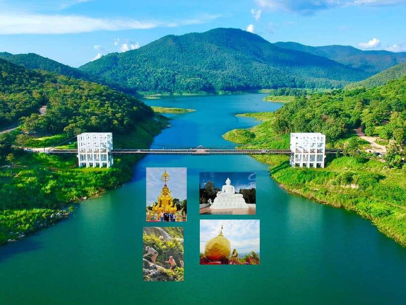 Chiang Mai: Sticky Waterfall scenic loop unseen lake &temple - The big idea: a sticky waterfall day that’s more than a one-stop gimmick