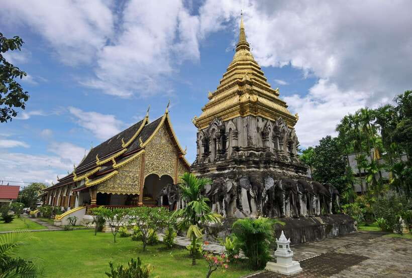 Chiang Mai: Temple & City Tour Part II - Wat Ku Tao: The 1613 Chedi Linked to Prince Saravadi