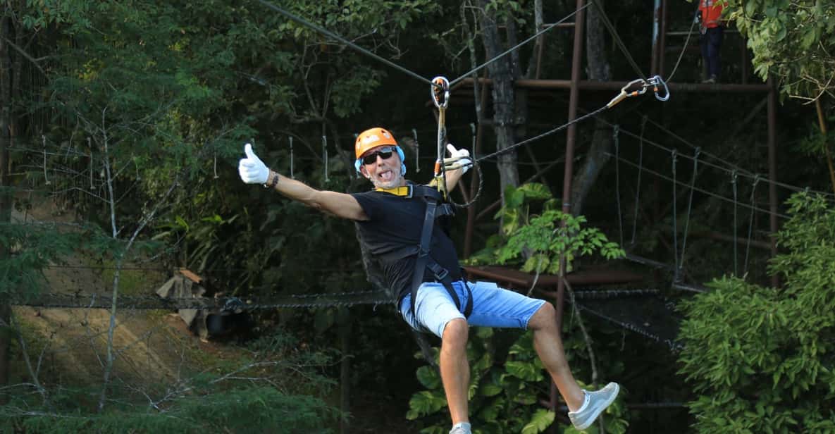 Chiang Mai: Zipline adventure with lunch & city hotel pickup - Pickup and Lunch: Planning Your Chiang Mai Half-Day