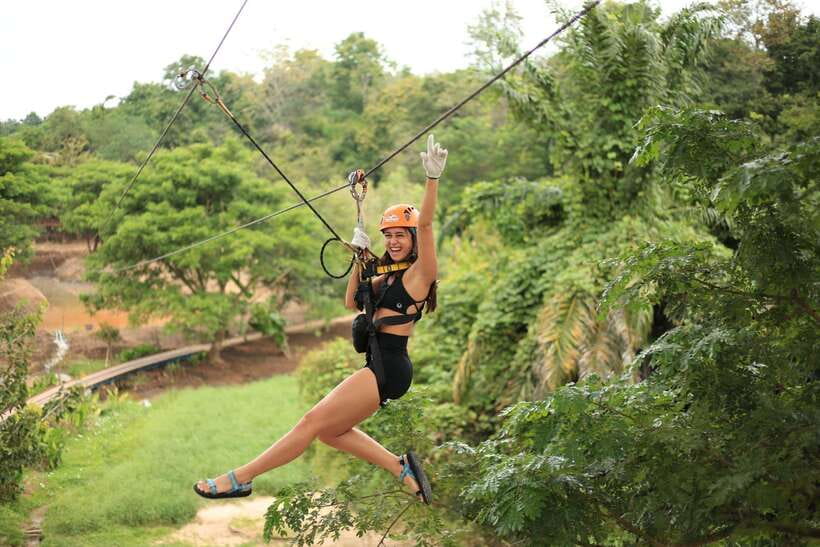 Chiang Mai: Zipline & High Rope Park with Lunch & Transfer - The Jungle Zipline Run: What to Expect on the Cable