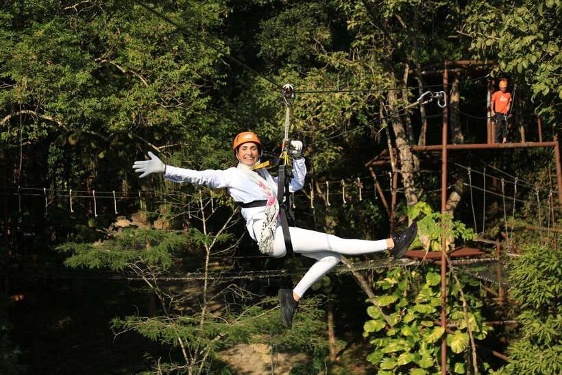 Chiang Mai: Zipline & High Rope Park with Lunch & Transfer - High Rope Course: Platforms, Obstacles, and Your Personal Rhythm