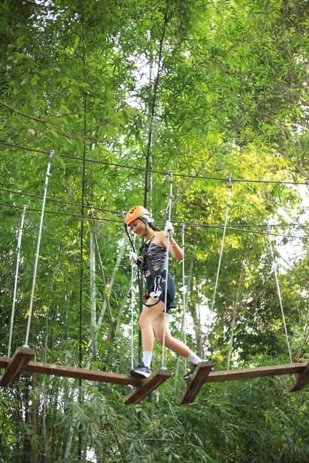 Chiang Mai: Zipline & High Rope without Lunch & Transfer - Safety and equipment: France gear plus a triple backup system