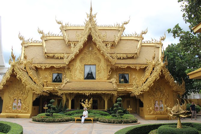 Chiang Rai Day Tour from Chiang Mai: White Temple & More w/ Lunch - Wat Rong Suea Ten (Blue Temple): fast, colorful, and meaningful