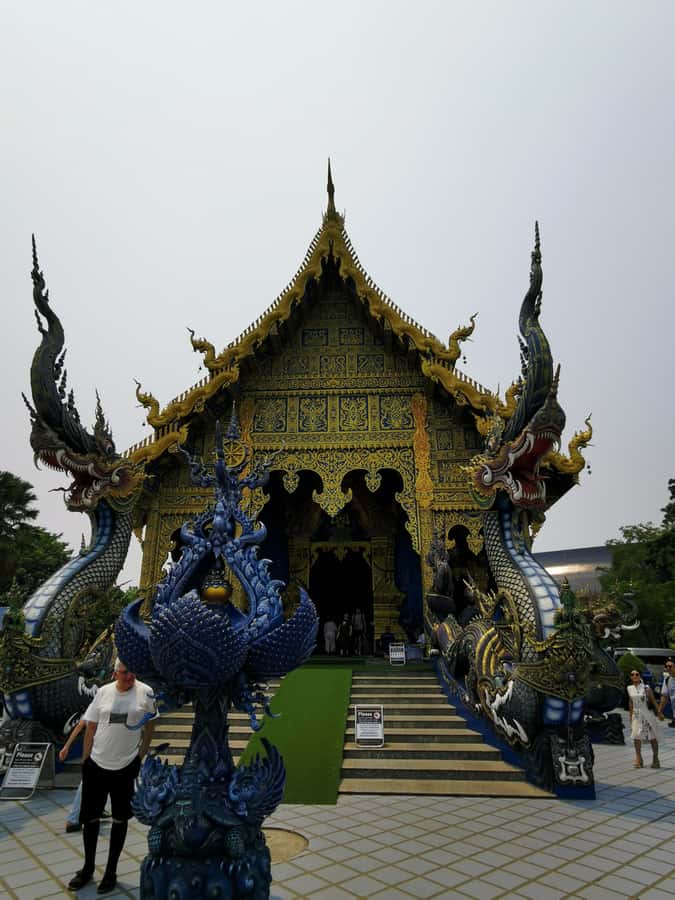 Chiang Rai White, Blue, Red 3 Temples Tour - Wat Rong Khun (White Temple): The Detail Machine