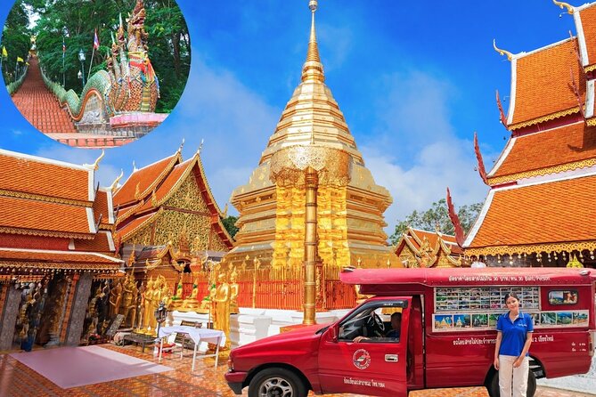 Doi Suthep Temple Tour by Local Red Car 3 Hour Adventure - Getting there by red songthaew: the good and the real