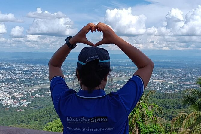 Doi Suthep Temple Tour by Local Red Car 3 Hour Adventure - Views over Chiang Mai: when the climb pays off