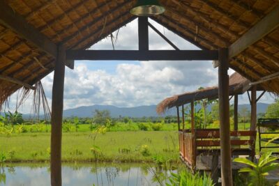 From Chiang Mai: Mae Taeng Valley and Waterfalls Cycle Tour - Wat Ban Den Temple: quick culture stop, good payoff