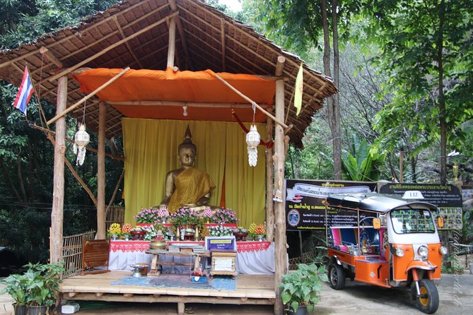 Full Day Chauffeur Driven Tuk Tuk Adventure in Chiang Mai including rafting - Bamboo rafting on the local river: fun, wet, and planned for