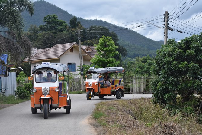 Full Day Chauffeur Driven Tuk Tuk Adventure in Chiang Mai including rafting - From your pickup to Mae Wang: how the day flows