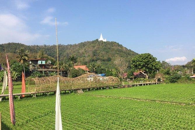 Half-day E-bike Nam Phrae (hilly, fully paved roads, GUIDED) - Route highlights: Wat Ton Kwen and the Hang Dong area