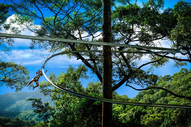 Jungle Flight Zipline Roller Coaster - Getting to the forest: pickup, mobile ticket, and time on the road