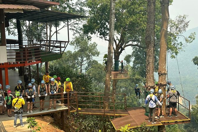 Kingkong Smile Zipline Adventure Tour From Chiang Mai - Your 5-Hour Flow: Bridges, Abseiling, and Climbing Nets