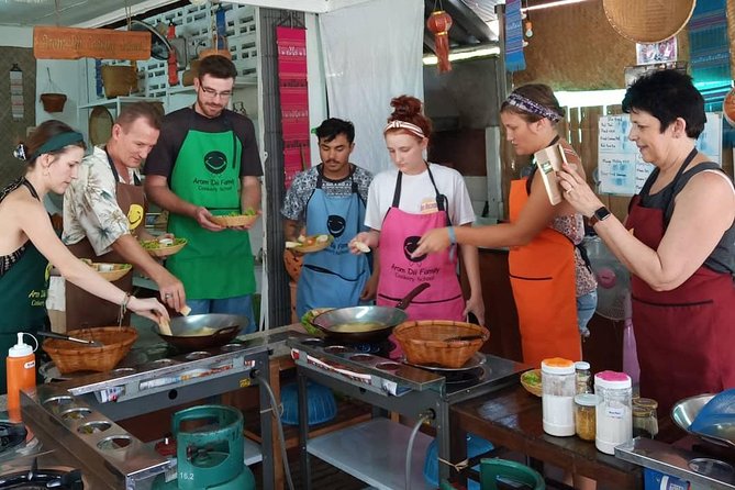 Morning Thai cooking class - Small group, reserved space, and transport within 3 km