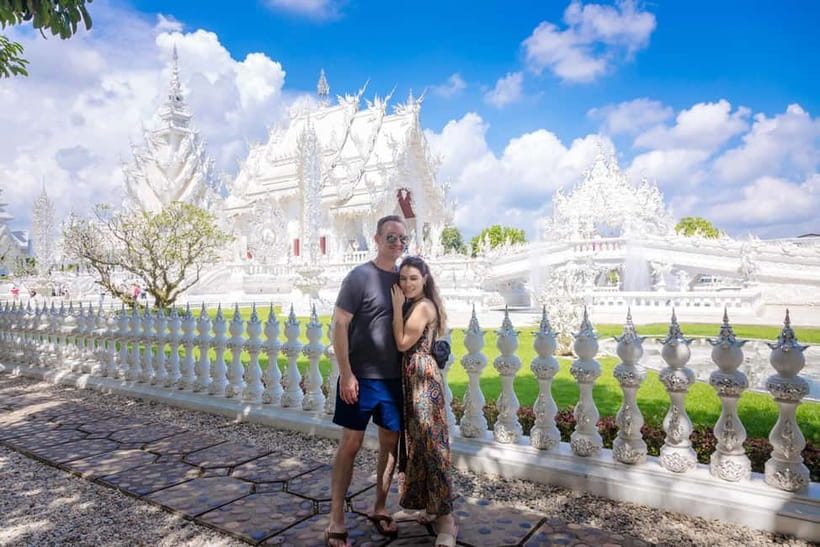 Red, Blue, White Temples & Hot Spring Trip from Chiang Mai - Morning pickup from Chiang Mai Old Town: plan to be ready early