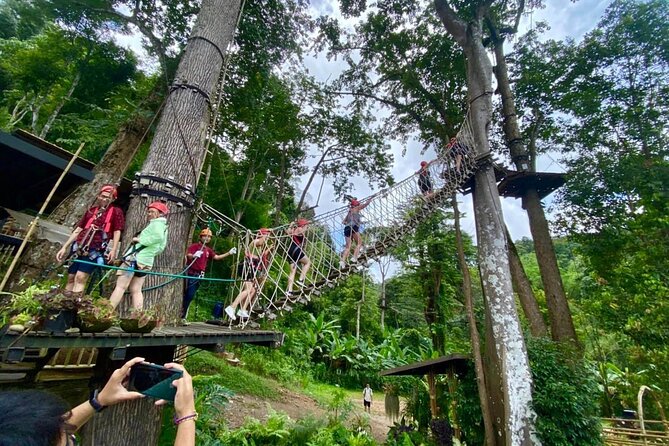 Sky Hawk Zipline Experience in Chiang Mai - How the Zip Lines Feel: Canopy Height and Long Views