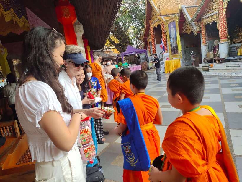 Spiritual Sunrise Wat Doi Suthep, Pha Lat, Alms & Meditation - Key Things I’d Focus On
