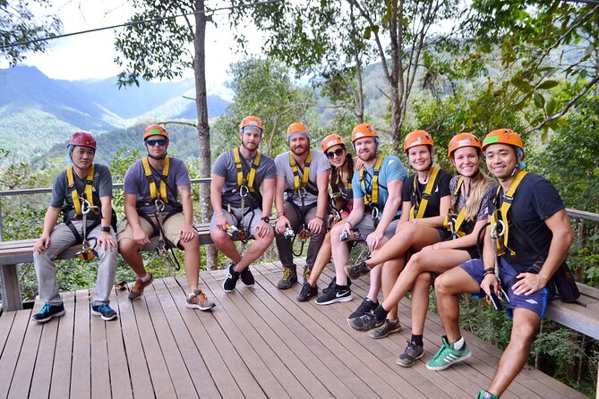 Zipline Adventure at Skyline Jungle Luge Chiang Mai - The Main Event: 24 Platforms and 14 Ziplines Through the Trees